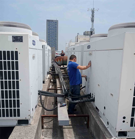 南阳中央空调制热和不制冷系统维修方法